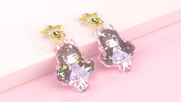 Acrylic charms Acrylic charms